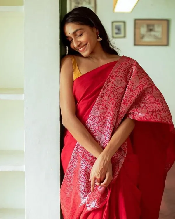 Blue_Embellished_Banarasi_Jacquard_Saree_(Blue)